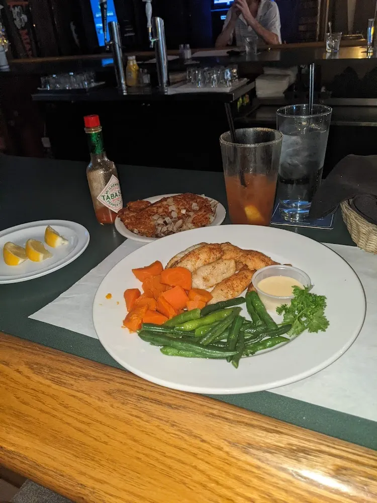 Lake Perch with Hashbrowns